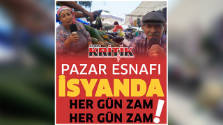 Pazar esnafı isyanda: Her gün zam, her gün zam!