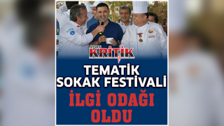 ”Tematik Sokak Festivali” ilgi odağı oldu