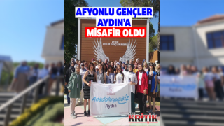 Afyonlu gençler Aydın'a misafir oldu