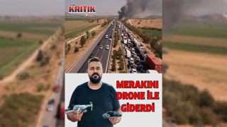 Aydınlı fotoğraf sanatçısı merakını drone ile giderdi