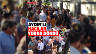 Aydınlı hacılar yurda döndü