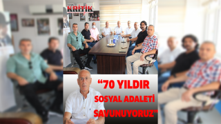 Başkan Aydın; 70 yıldır sosyal adaleti savunuyoruz