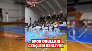 GSB Spor Okulları gençleri bekliyor