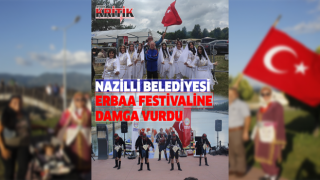 Nazilli Belediyesi Halk Dansları Topluluğu Erbaa festivaline damga vurdu