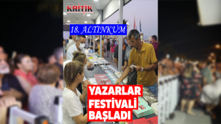 18. Altınkum Yazarlar Festivali başladı