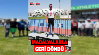 Aydınlı atlet şampiyonadan birincilikle döndü