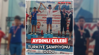 Aydınlı Çelebi, Türkiye Şampiyonu oldu