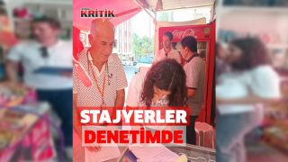 Efeler’de gıda satışı yapan işletmeleri bu kez stajyerler denetledi