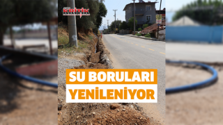 Nazilli’de deforme olan iyi su boruları yenileniyor