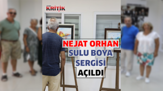 Nejat Orhan Sulu Boya Sergisi Didimli sanatseverlerle buluştu