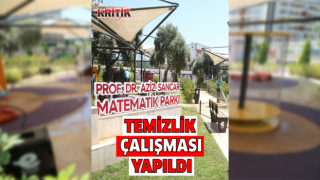 Prof. Dr. Aziz Sancar Matematik ve Bilim Parkı’nda temizlik çalışması yapıldı