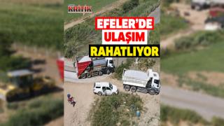 Yeni asfaltlama aracı ile Efeler’de ulaşım rahatlıyor