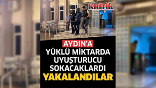 Aydın'a yüklü miktarda uyuşturucu sokacaklardı, yakalandılar