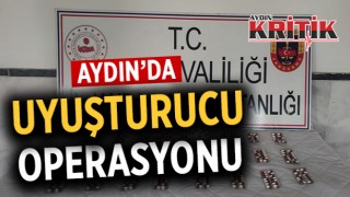 Aydın’da uyuşturucu operasyonu