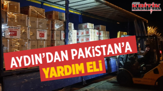 Aydın’dan Pakistan’a yardım eli