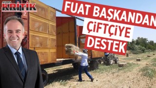 Fuat Başkandan çiftçiye destek