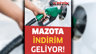 Mazota indirim geliyor!