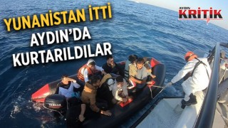 Yunanistan itti, Aydın'da kurtarıldılar