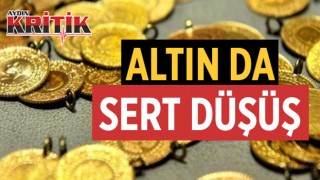 Altın da sert düşüş