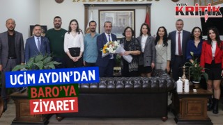 UCİM Aydın'dan Baro'ya ziyaret