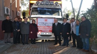 Aydın Adliyesi’nden deprem bölgesine yardım