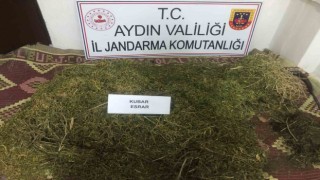 Uyuşturucuyu toprağa gömmüş