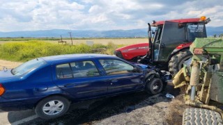 Aydın'da trafik kazası: 1 yaralı