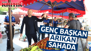 Genç Başkan Arıkan sahada