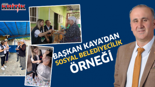 Başkan Kaya'dan Sosyal Belediyecilik örneği