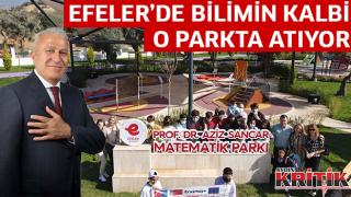 Efeler'de bilimin kalbi o parkta atıyor