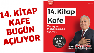 14. Kitap Kafe Bugün Açılıyor!