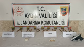 Aydın'da uyuşturucu operasyonunda Roma dönemine ait tarihi eser ele geçirildi