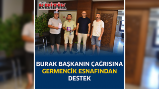 Burak Başkanın çağrısına Germencik Esnafından destek