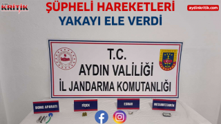 Şüpheli davranışları yakayı ele verdi