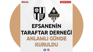 Efsanenin taraftar derneği anlamlı günde kuruldu