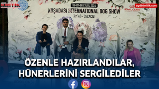 ÖZENLE HAZIRLANDILAR, HÜNERLERİNİ SERGİLEDİLER