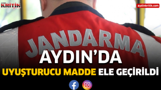 Aydın'da uyuşturucu madde ele geçirildi