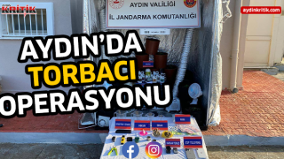 Aydın'da torbacı operasyonu