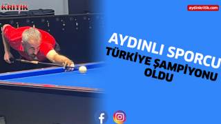 Aydınlı sporcu Türkiye Şampiyonu oldu