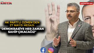 Milletvekili Ömer Özmen’den 27 Mayıs Mesajı: “Demokrasiye Her Zaman Sahip Çıkacağız”