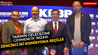 Tarımın Geleceğine Germencik İmzası: Zencirci İki Komisyona Seçildi