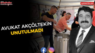 Avukat Akçöltekin unutulmadı