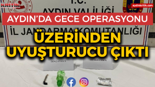 Aydın’da Gece Operasyonu: Üzerinden Uyuşturucu Çıktı