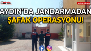 Aydın’da Jandarmadan Şafak Operasyonu!