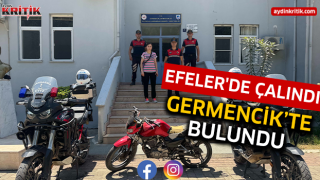 Efeler'de Çalındı Germencik’te Bulundu