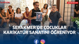 SEYAKMER’de Çocuklar Karikatür Sanatını Öğreniyor
