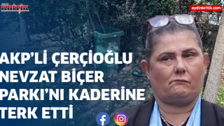 AKP'li Çerçioğlu Nevzat Biçer Parkı'nı kaderine terk etti