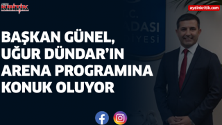 Başkan Günel, Uğur Dündar’ın Arena Programına Konuk Oluyor