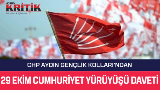 CHP Aydın Gençlik Kolları’ndan 29 Ekim Cumhuriyet Yürüyüşü Daveti