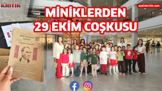 Miniklerden 29 Ekim Coşkusu